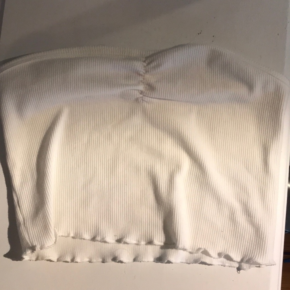 PacSun never worn white tube top